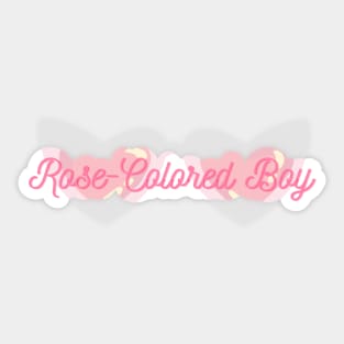 Rose Colored Sticker